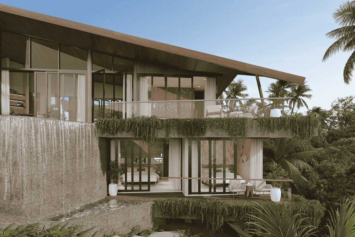 eco villa mawi valley design architecture